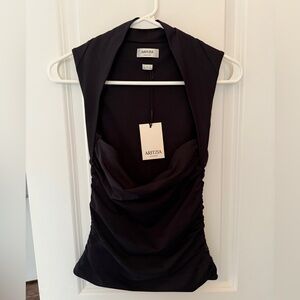 Aritzia flourish top